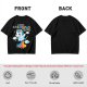 Olive t-shirt with playful unicorn rainbow poop and glitter fart graphic