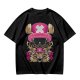 Olive T-Shirt with Tony Tony Chopper Lion Art Print