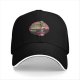 Black Baseball Cap With Cactus Free Hugs Desert Print