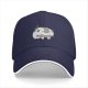 Black baseball cap with cute Appa from Avatar: The Last Airbender print