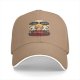 Black baseball cap with panda eating hot pot funny graphic design