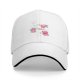 Black baseball cap with cute axolotl 'Relaxalofi' graphic design