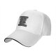Black baseball cap with 'I just came here to eat & get the gift' Christmas print