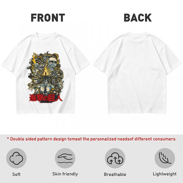 Attack on Titan Colossal Titans Graphic Tee