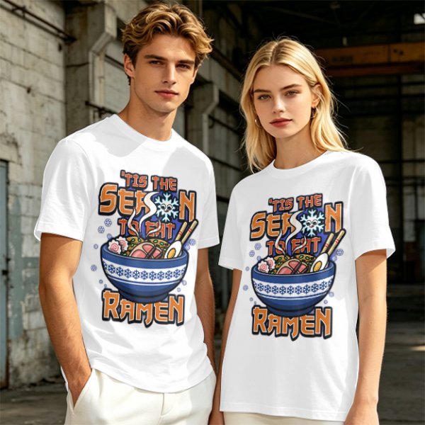 Tis The Season To Eat Ramen Graphic T-Shirt