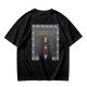 Olive t-shirt with retro video game 'It's dangerous to go alone' print