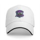 Black Baseball Cap With Fantasy Dragon And Warrior Graphic