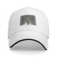 Black baseball cap with Zelda 'It's dangerous to go alone' pixel art design