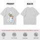 Olive T-Shirt With Melting Snowman Christmas Print