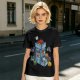 Olive T-Shirt With Fantasy Dice Castle Graphic Design