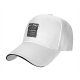 Black baseball cap with Dad Jokes Old School Awkward Whimsy label print