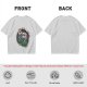 Olive T-shirt with Piranha Plant Graphic and 'You Plant Today' Text