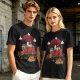 Snoopy and Charlie Brown Knight Campfire Graphic T-Shirt