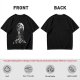 Olive T-Shirt With Dark Grim Reaper And Skull Pile Graphic