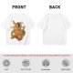 Olive T-Shirt With Japanese Ramen Dragon Artwork