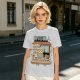 Owl sushi chef at Japanese sushi shop graphic t-shirt