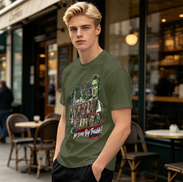 Little China Big Trouble Graphic Tee for Movie Fans