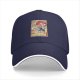 Black Baseball Cap with One Piece Gear 5 Luffy Sun God Print
