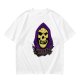 Olive T-Shirt With Skeletor Graphic Print