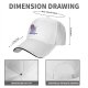 Black Baseball Cap With Raccoon I Love Trash Graphic