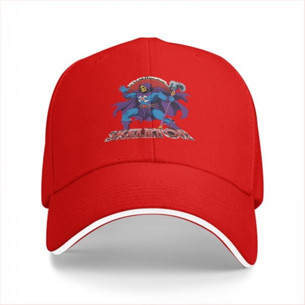 Black Baseball Cap Featuring Skeletor from Masters of the Universe
