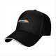 Black baseball cap with 'NOPE NOT TODAY' graphic print