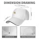 Black Baseball Cap With Cute Headphone Wearing Cat Graphic