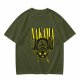Olive Anime T-Shirt Featuring Chopper and Nakama Text