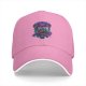 Black Baseball Cap With Fantasy Dragon And Warrior Graphic