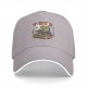 Black baseball cap with T-Rex sushi chef graphic and RAWR text