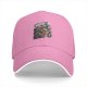 Black Baseball Cap with Critical Hit Dragon D20 Print for Tabletop RPG Fans