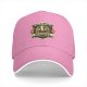 Black Baseball Cap With Silly Goose Academy Emblem Design