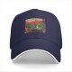 Baseball cap with Thor and Hulk comic panel print