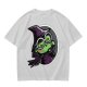 Olive T-Shirt With Cute Green Witch Wearing Glasses Graphic