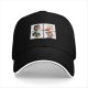 Black baseball cap with Avatar: The Last Airbender character profile prints