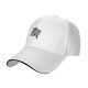 Black Baseball Cap With Skull Sushi Art Print