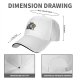 Black Baseball Cap with Star Wars R2-D2 and C-3PO Graphic