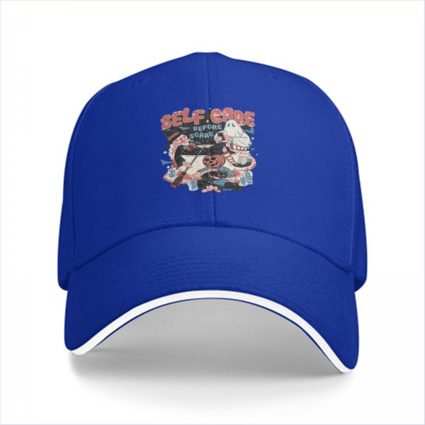 Self Care Before Scare Halloween Themed Baseball Cap