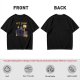 Olive T-Shirt with Shy Mage Wizard and Magical Artwork Print