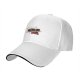 Black baseball cap with 'Living The Dream Plan B' graphic print