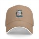 Black baseball cap with 'I Exist Without My Consent' grumpy cat print