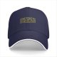 Black baseball cap with humorous 'some things are better left alone' text