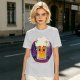 Halloween vampire beer graphic olive green casual t-shirt