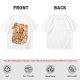 Giant Hot Dog Monster Destroying City Graphic T-Shirt