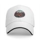 Black baseball cap with 'A Place for the Spirits' nature landscape graphic