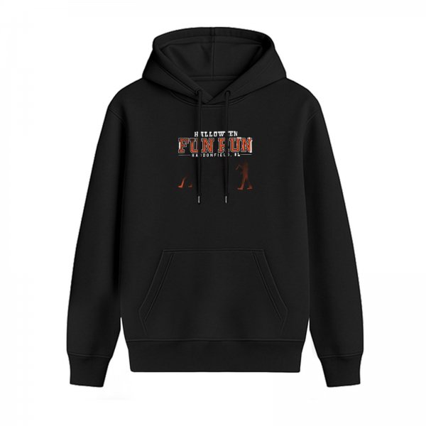 Halloween Fun Haddonfield Black Hoodie