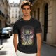 Olive T-shirt with Attack on Titan Colossal Titan Graphic Print
