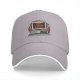 Black baseball cap with vintage computer wrench graphic design