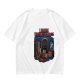 Olive t-shirt with 'I Have Trust Issues' chibi knight graphic