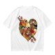 Olive T-Shirt With Heart Shaped Sushi Food Art Print